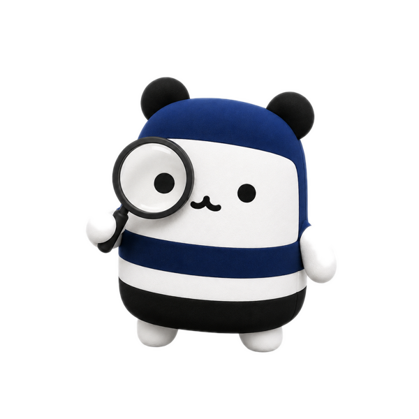 探すパンダ